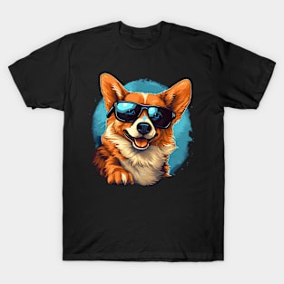 cool corgi T-Shirt